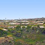 View of La Jolla Alta homes from the east