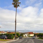 View along La Jolla Corona Drive