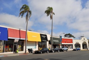 Shopping along Prospect Street