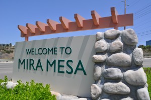 Mira Mesa community sign