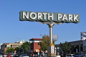 North Park community sign