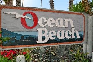 Ocean Beach community sign