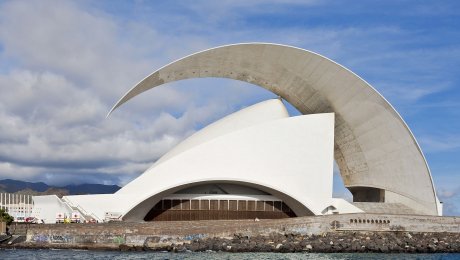 Auditorium of Tenerife, Santa Cruz de Tenerife, Spain by Diego Delso is licensed under CC BY-SA 3.0