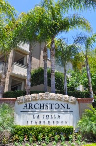 Archstone entrance sign