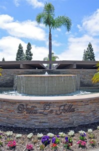 Villa La Jolla fountain