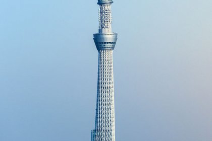 The Tokyo Sky Tree by Jordy Meow licensed under the terms of CC BY-SA 3.0