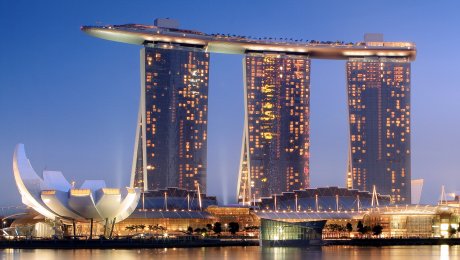 Marina Bay Sands, Singapore by Someformofhuman licensed under the terms ofCC BY-SA 3.0