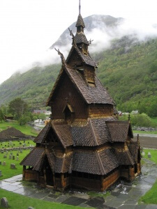 Borgund Stave Church by Tnarik Innael licensed under the terms of the CC BY-SA 2.0