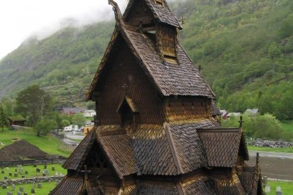 Borgund Stave Church by Tnarik Innael licensed under the terms of the CC BY-SA 2.0