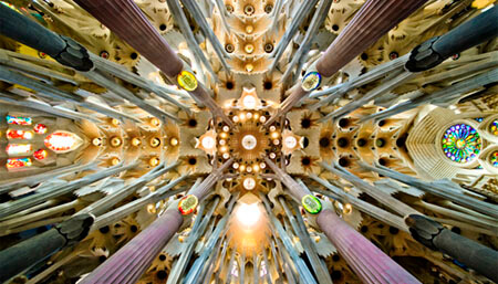 Detail of the roof in the nave by SBA73 is licensed under CC BY-SA 2.0