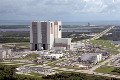 Aerial View of Launch Complex by NASA is used under public domain