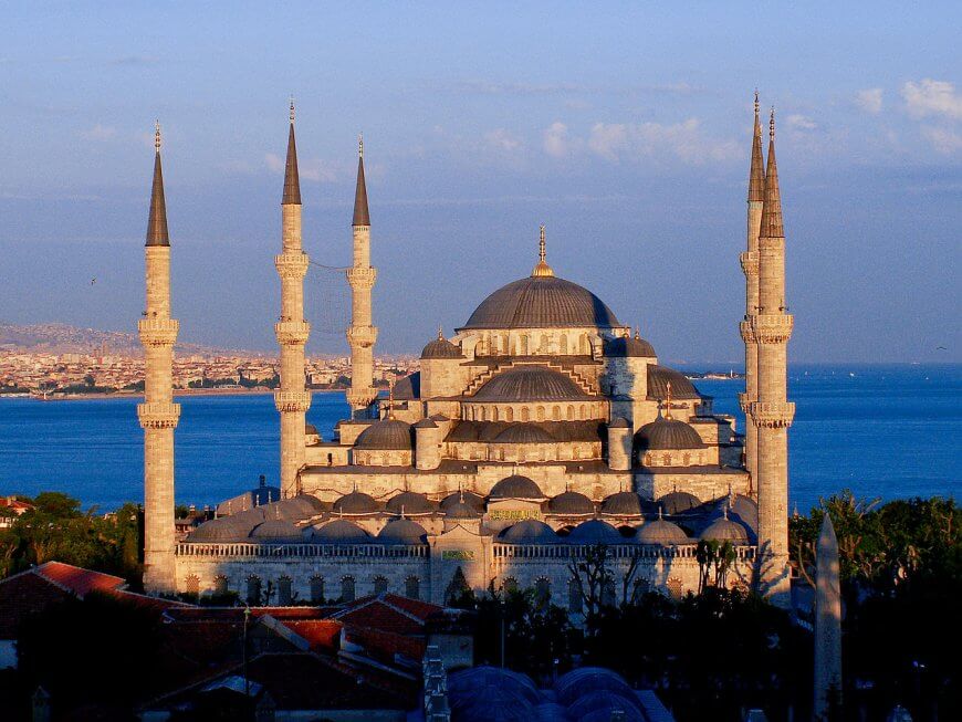 The Blue Mosque at Sunset