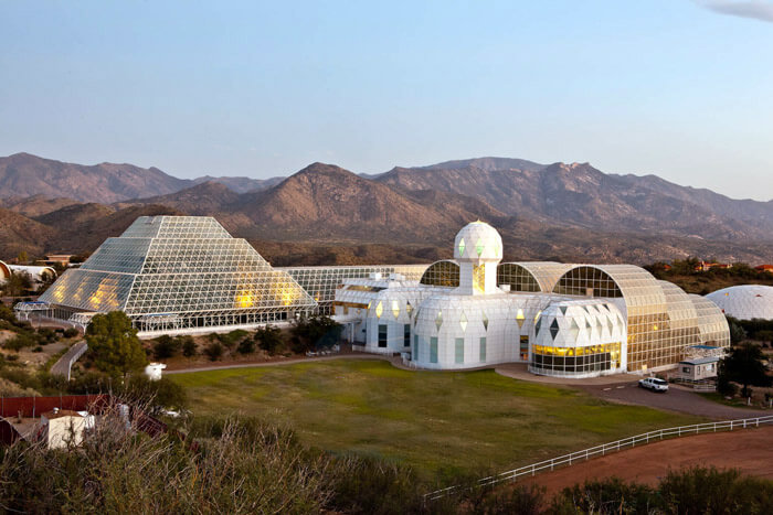 Biosphere 2 by Johndedios licensed under the terms of CC BY 3.0