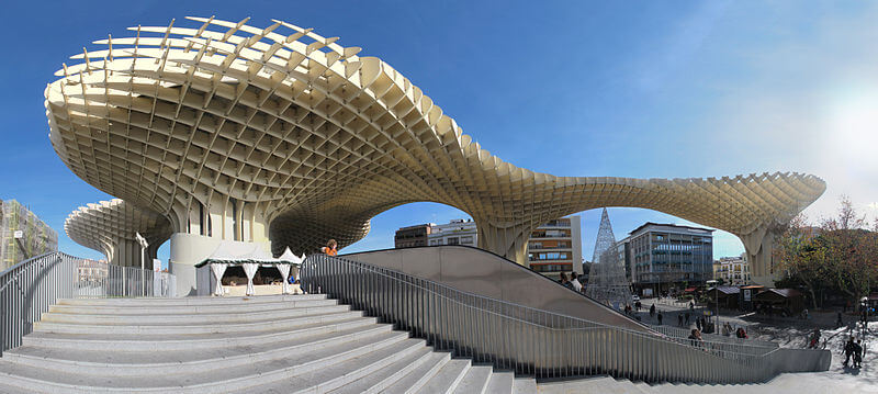 Metrosol Parasol by Rubendene licensed under the terms of CC BY-SA 3.0