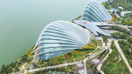 The Gardens by the Bay by CEphoto, Uwe Aranas licensed under the terms of the CC BY-SA 3.0