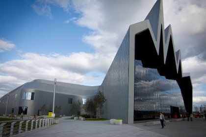 Glasgow Riverside museum by nuklr.dave is licensed under CC BY 2.0