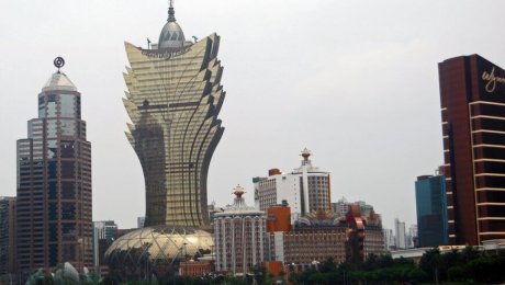 Grand Lisboa Hotel by Harvey Barrison licensed under the terms of the CC BY-SA 2.0