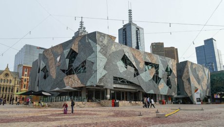 Federation Square by Francisco Anzola is licensed under CC BY 2.0