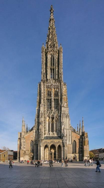 Ulm Minster by Martin Kraft under the free license CC BY-SA 3.0