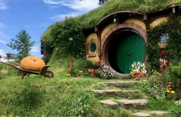 Hobbiton Movie Set by Brian is licensed under CC BY 2.0
