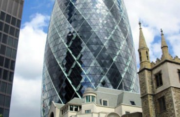 The Gherkin by Morgaine is licensed under CC BY-SA 2.0