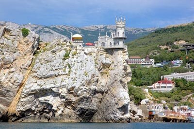 Swallow's Nest by Fr Maxim Massalitin is licensed under CC BY-SA 2.0