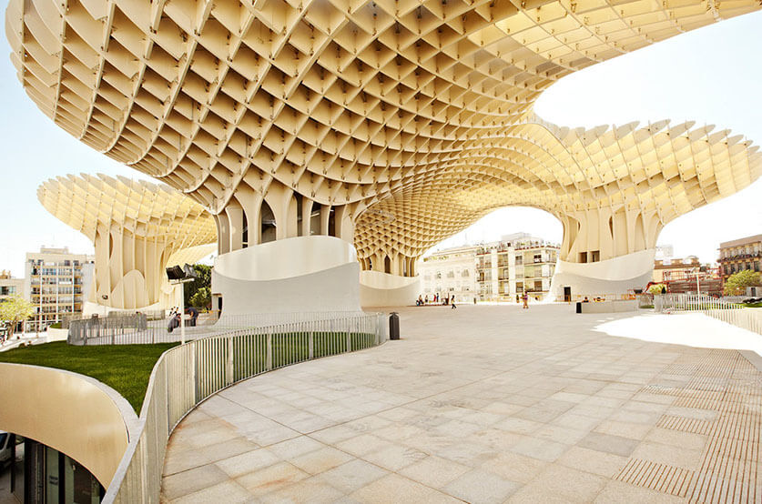 Metropol Parasol by Sevilla Congress & Convention Bureau is licensed under CC BY-SA 2.0