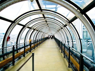 "Tunnel at the Pompidou" by Sharon Mollerus is licensed under CC BY 2.0