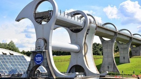 “Falkirk Wheel” by Mike McBey is licensed under CC BY 2.0