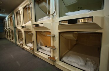 “Capsule Hotel” by Kojach is licensed under CC BY 2.0