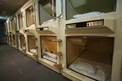 “Capsule Hotel” by Kojach is licensed under CC BY 2.0