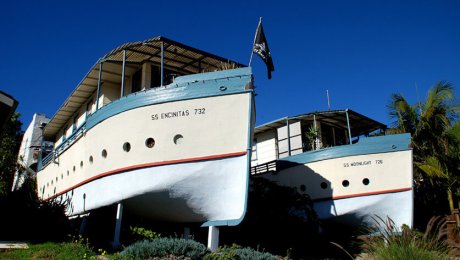 “The Encinitas, CA Boat Houses” by Joe Wolf is licensed under CC BY-ND 2.0