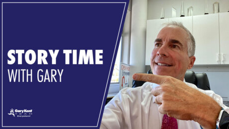 story time with Gary Kent, San Diego Realtor